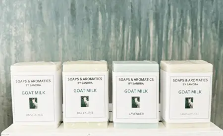 Goats milk bars